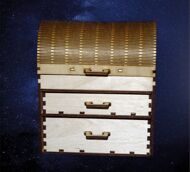 Комод Сундучок 3 ящика 13х7,5х14,5